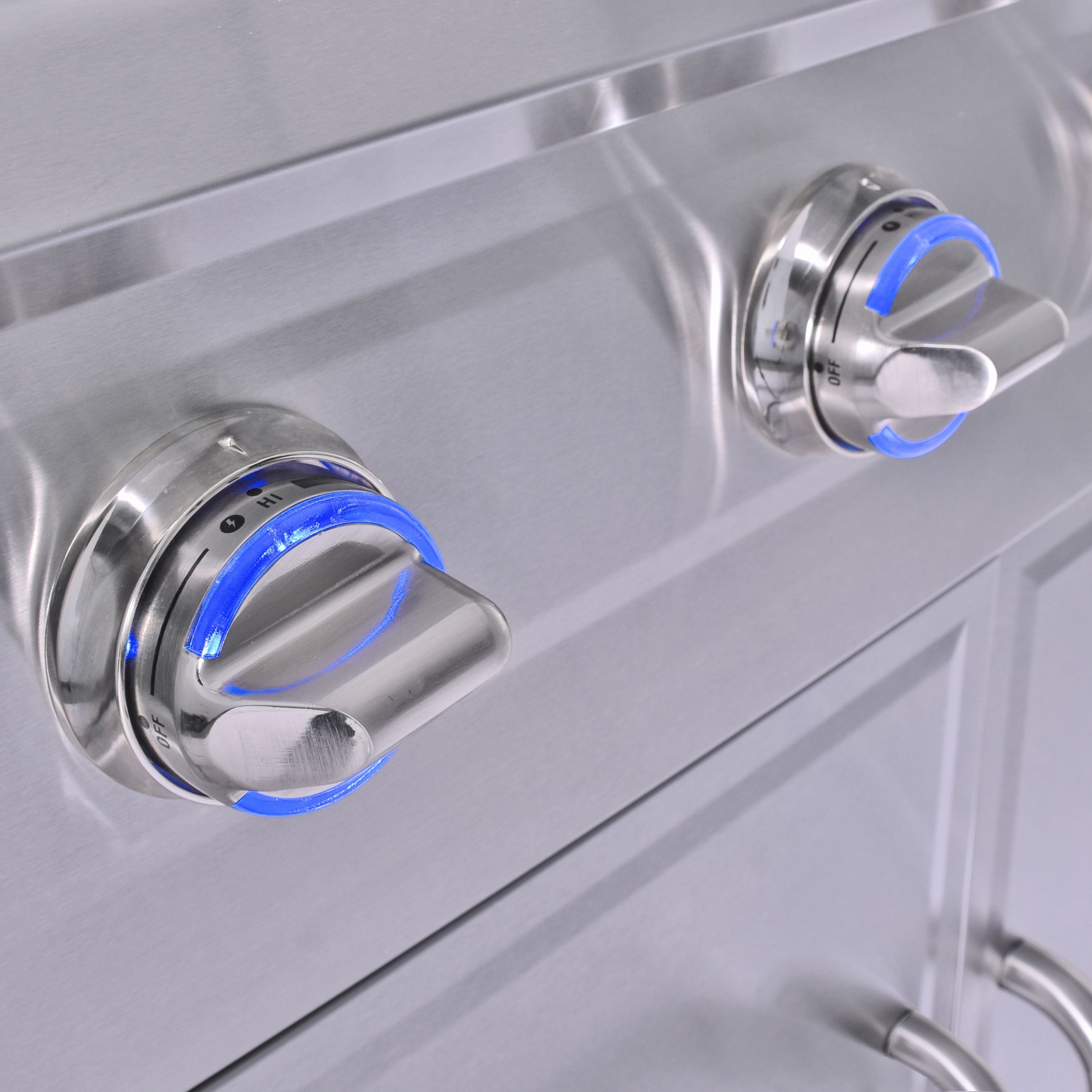 3 Embers 6 Burner Dual Fuel Gas Grill