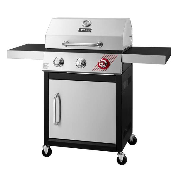 3-Burner Propane Gas Grill in Stainless Steel with TriVantage Multifunctional Cooking System