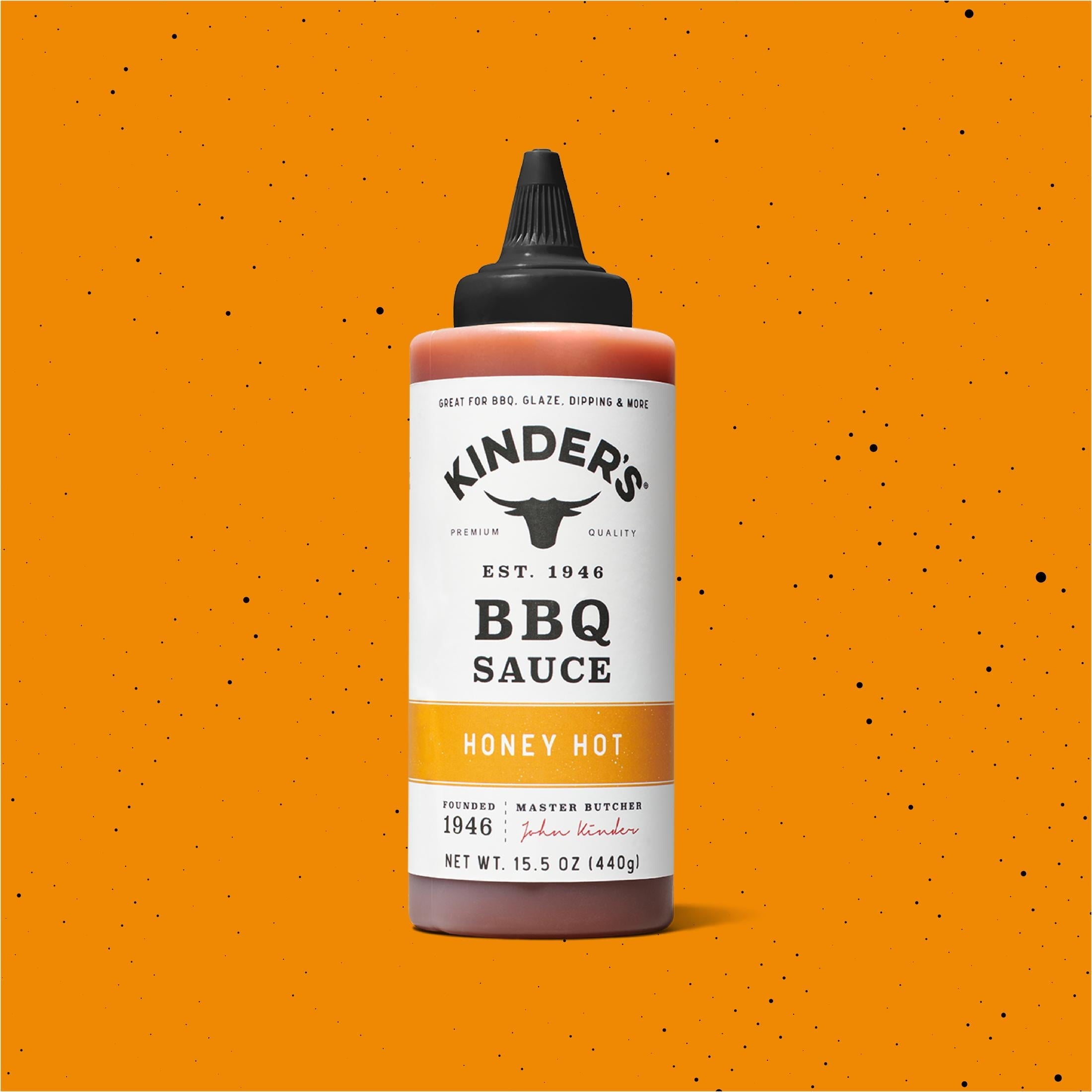 Kinder's Honey Hot Barbecue Sauce 15.5oz