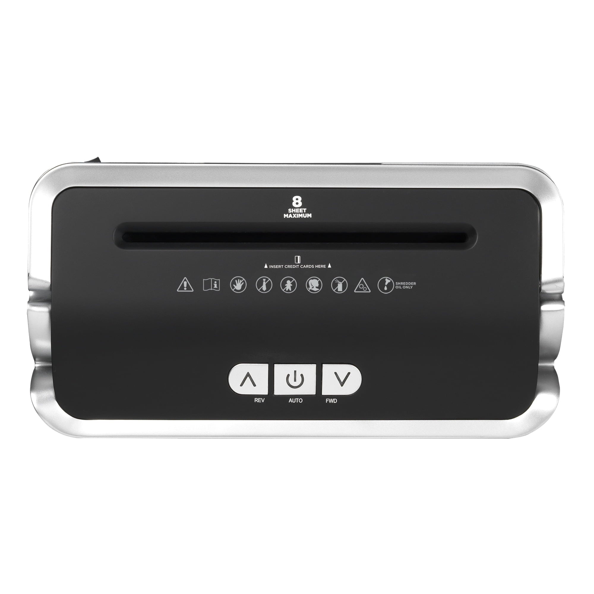 Ativa® 8 Sheet Micro-Cut Lift-Off Shredder With Handle, OMM83B