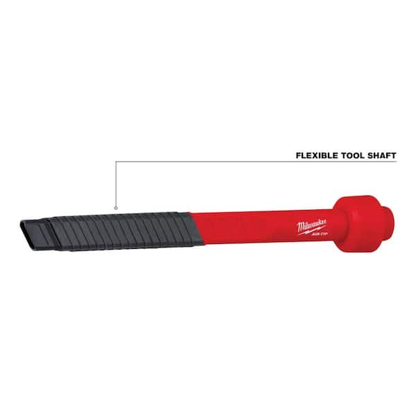 AIR-TIP 1-1/4 in. - 2-1/2 in. Flexible Long Reach Crevice Tool Attachment For Wet/Dry Shop Vacuums (1-Piece)