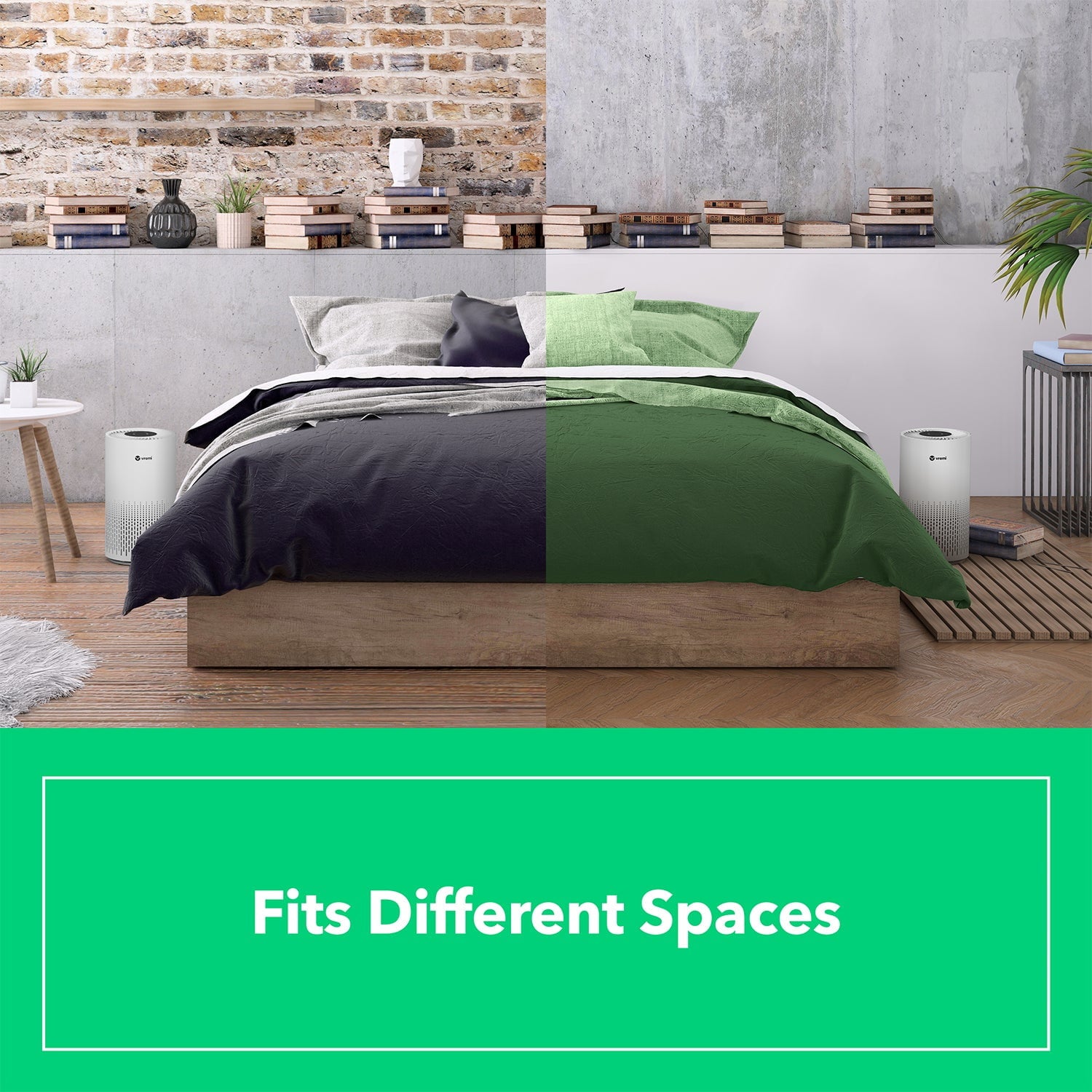 Vremi Premium True HEPA Air Purifier for Large Rooms - Removes 99.97% of Airborne Particles with H13, Activated Carbon and 3-Stage Filtration - For Rooms up to 200 Square Feet