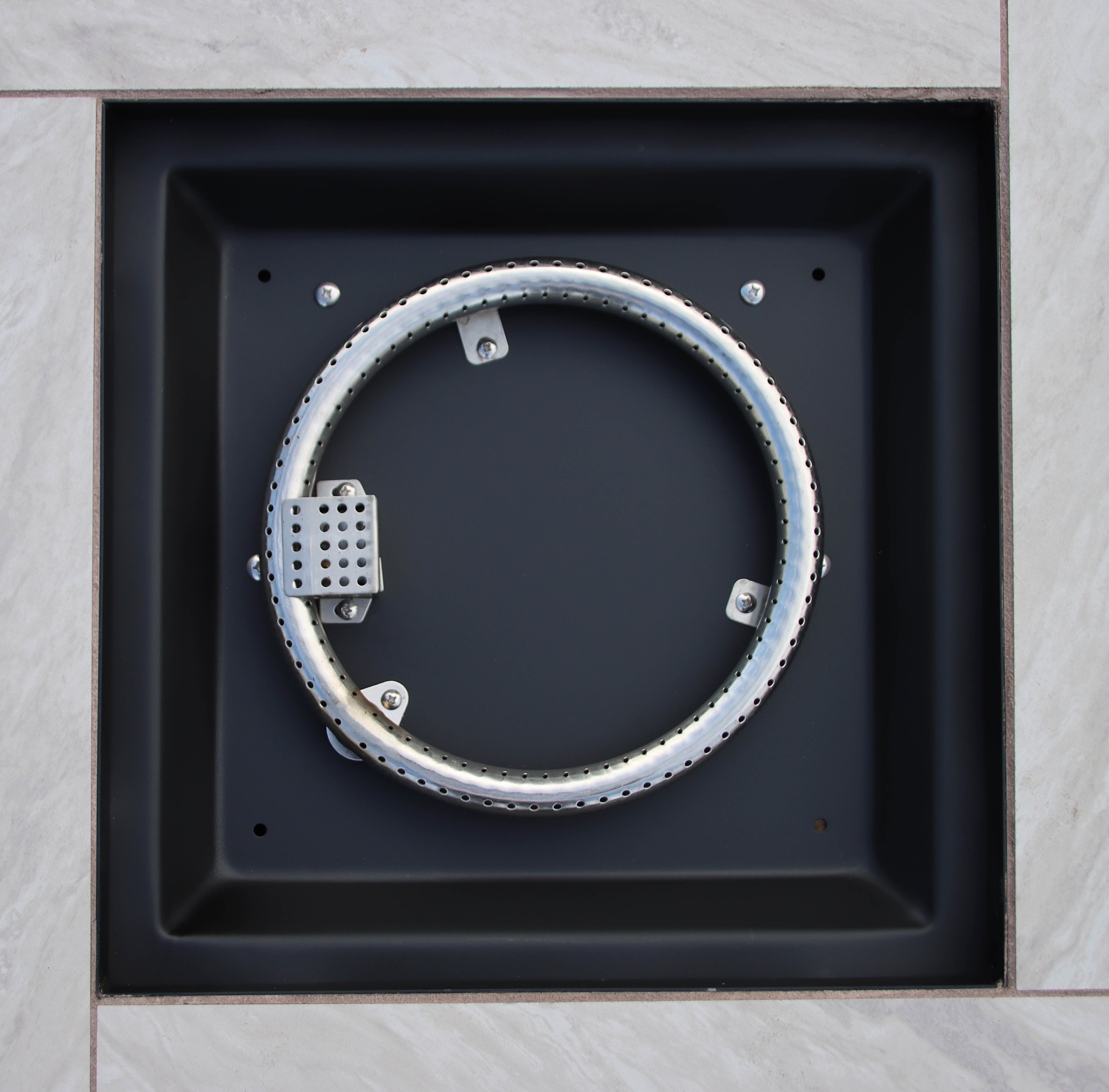 Better Homes & Gardens River Oaks 30” Square Gas Fire Pit Table