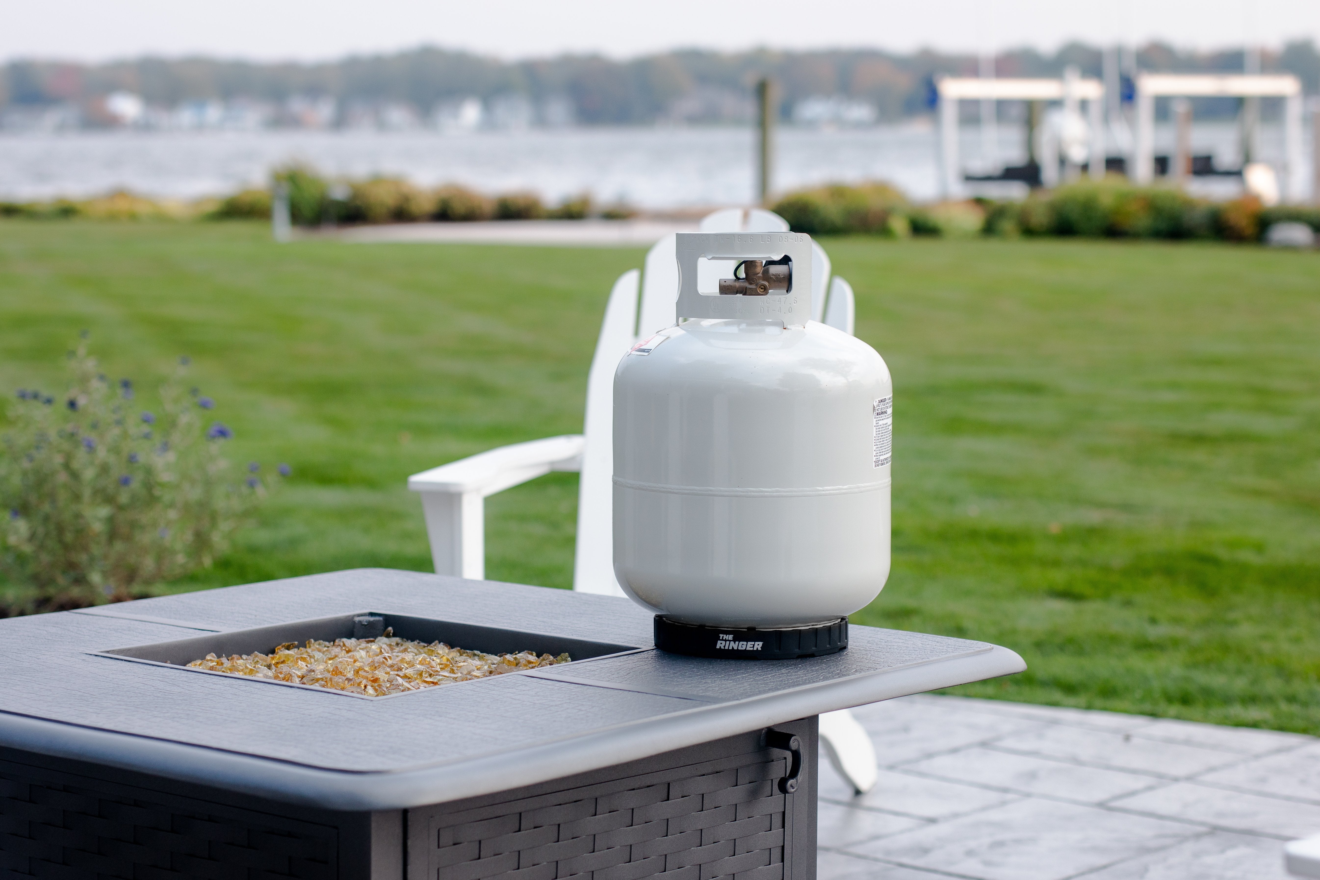 THE RINGER: Propane Tank Holder