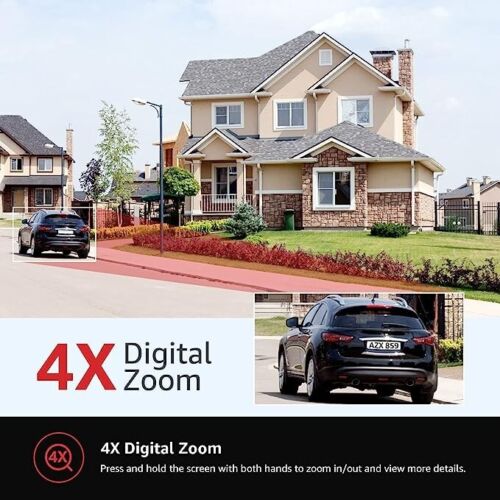 BOAVISION Security Camera Outdoor, Wireless WiFi IP Home Security Smart System