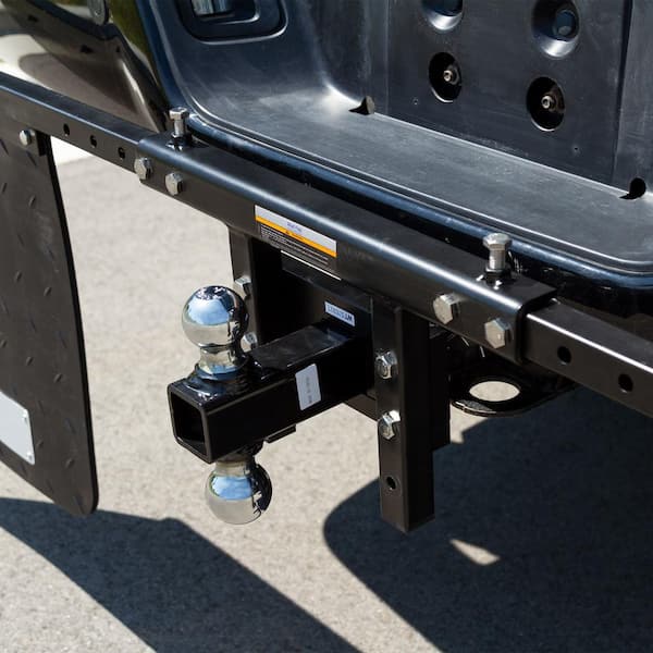 Adjustable Hitch-Mounted Mud Flap