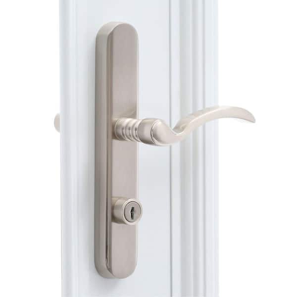 400 Series 36 in. x 80 in. White Universal 3/4 Light Retractable Aluminum Storm Door with Nickel Hardware