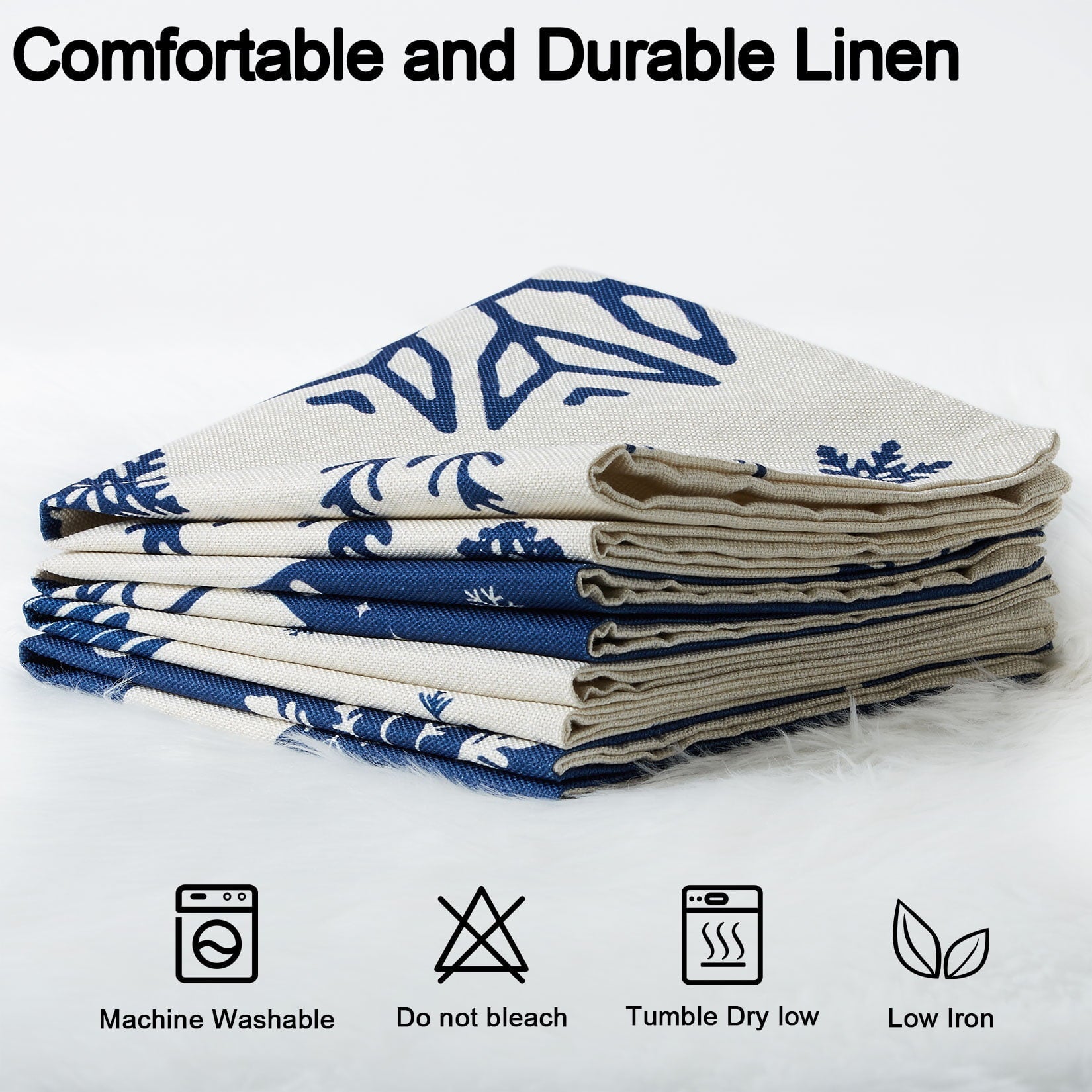 CAROMIO 4 Pcs Decorative Throw Pillow Covers 18