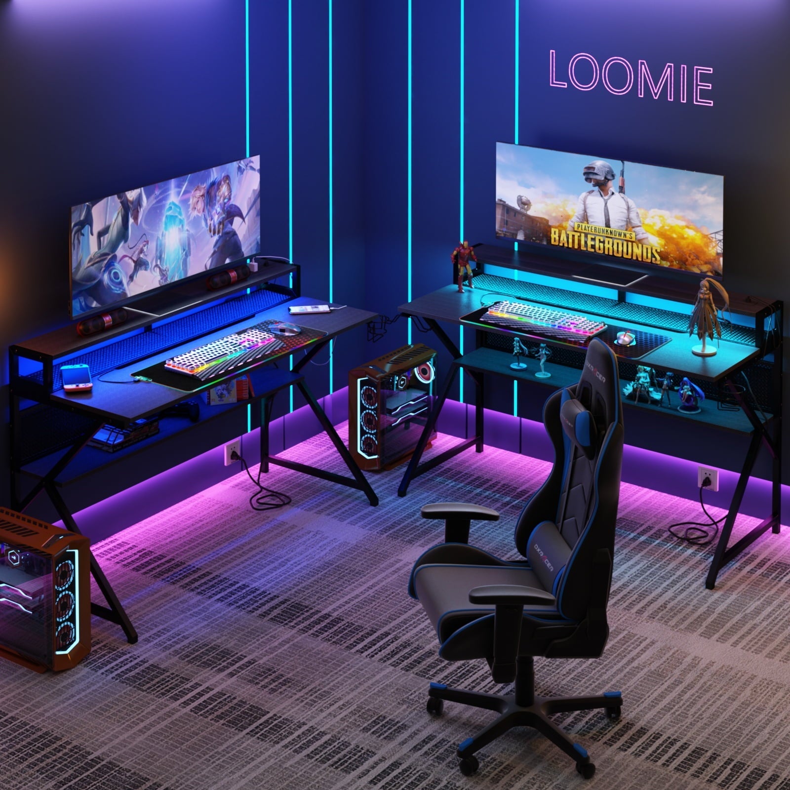 Loomie Gaming Desk 55