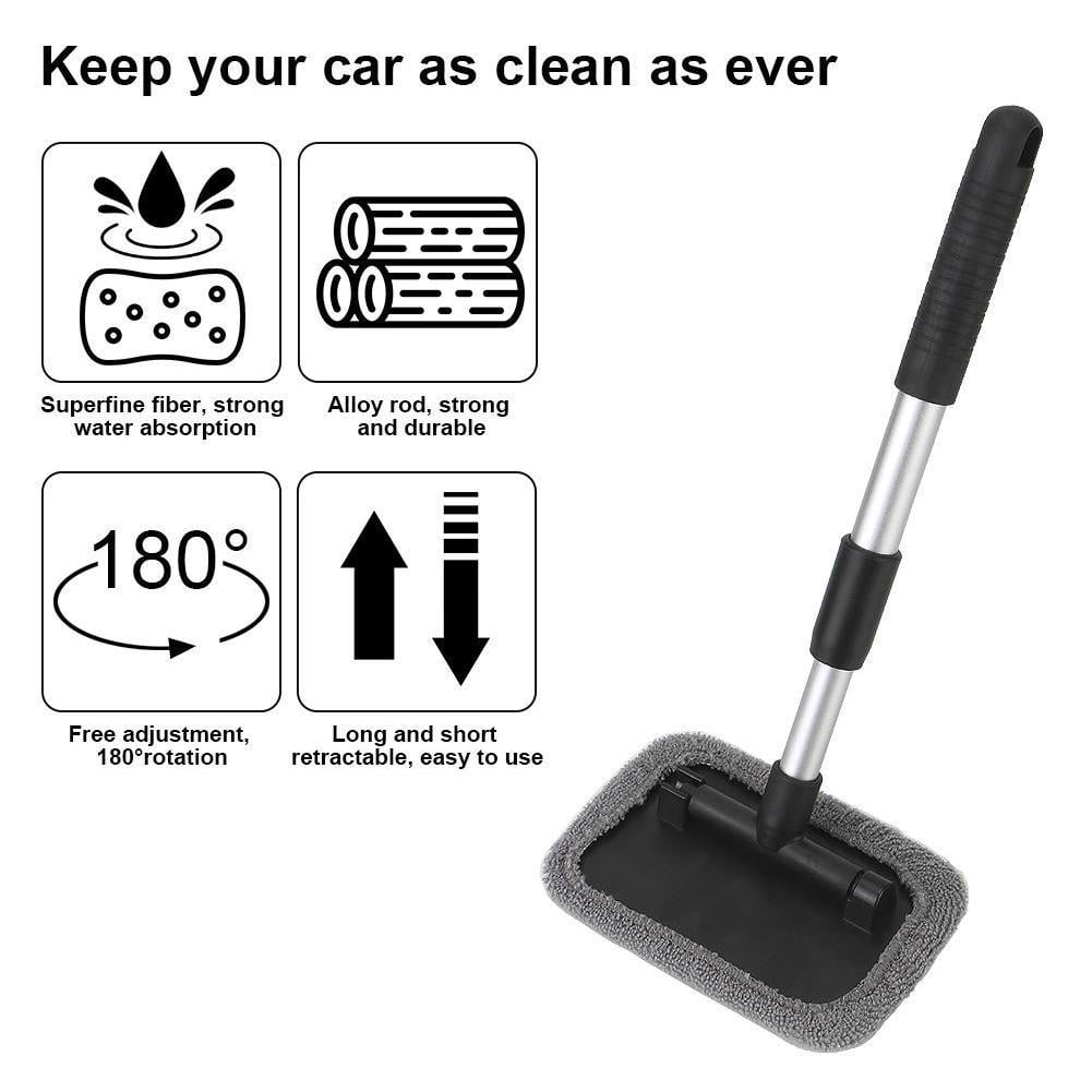 MicroFiber Windshield Clean Shine Car Auto Wiper Cleaner Glass Window Brush BEST M4H7