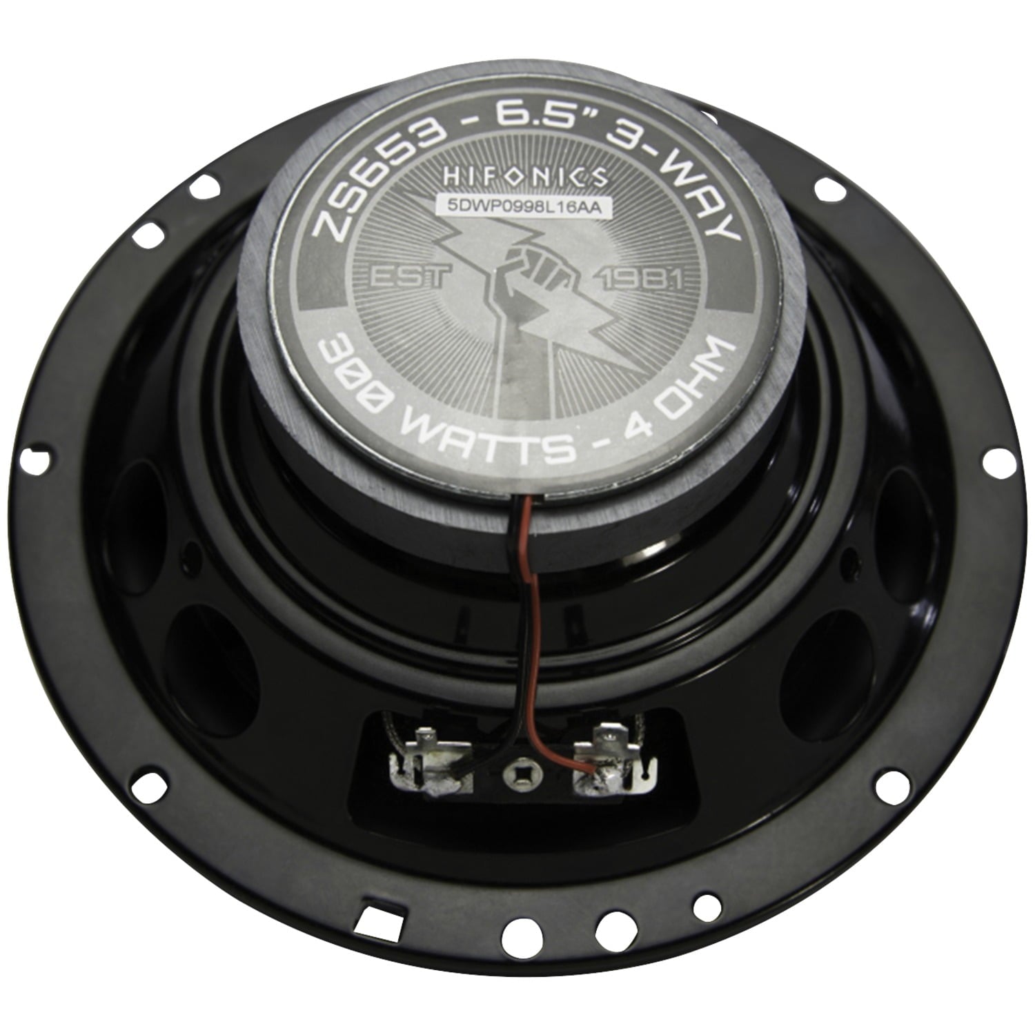 Hifonics® Zs653 Zeus Series Coaxial 4ohm Speakers (6.5