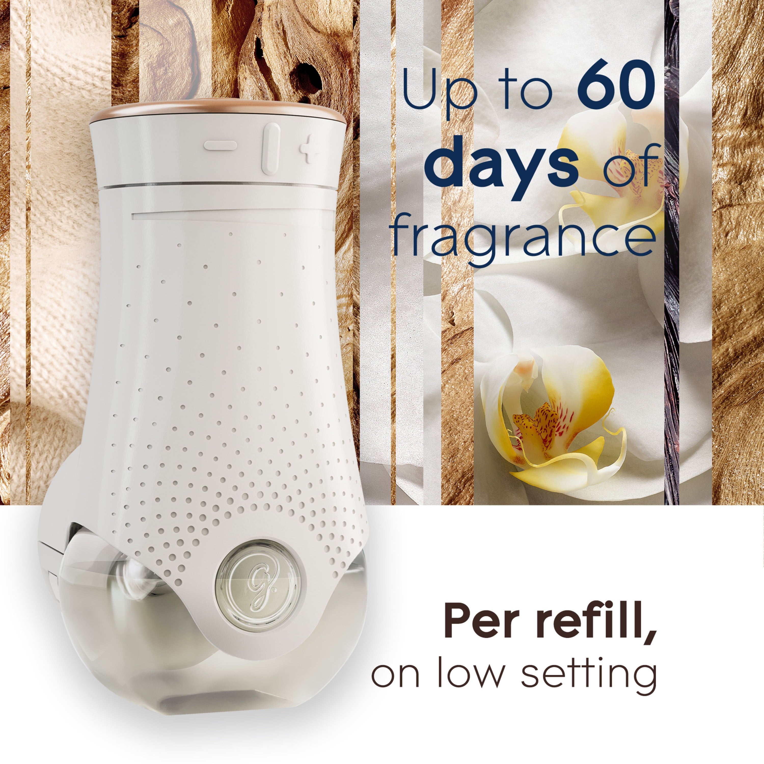 Glade PlugIns Scented Oil 5 Refills, Air Freshener, Sheer Vanilla Embrace, 5 x 0.67 oz