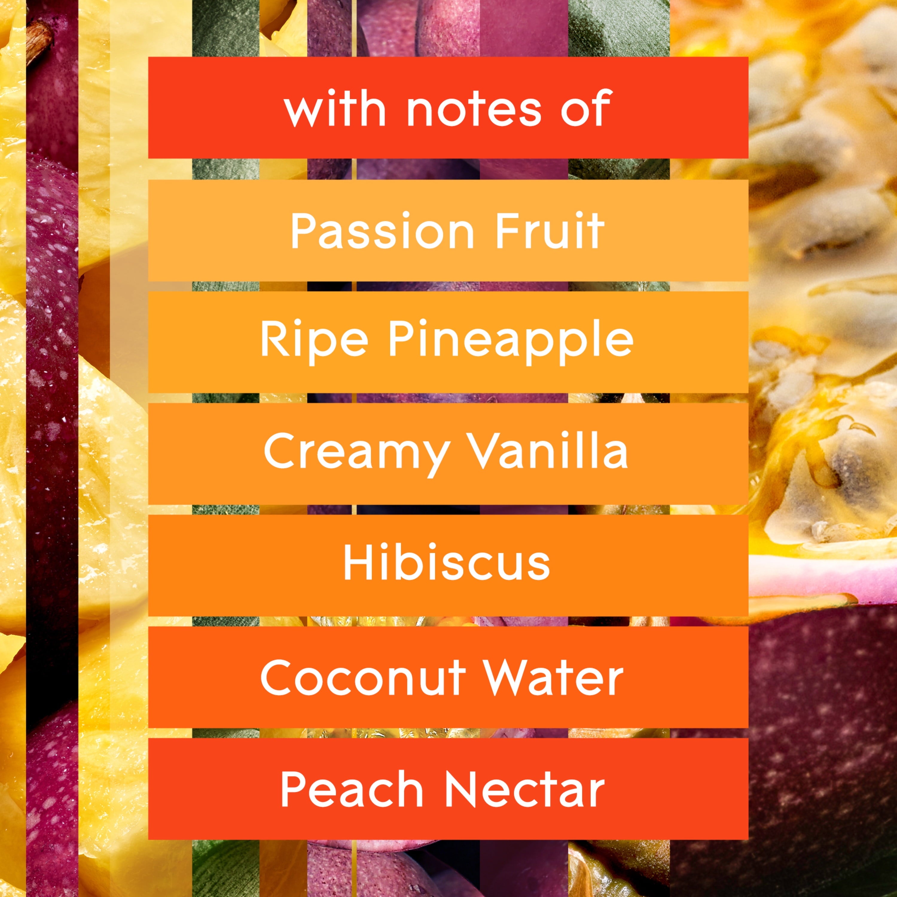 Glade 2in1 Jar Candle 2 ct, Hawaiian Breeze & Vanilla Passion Fruit, 6.8 oz. Total, Air Freshener, Wax Infused with Essential Oils