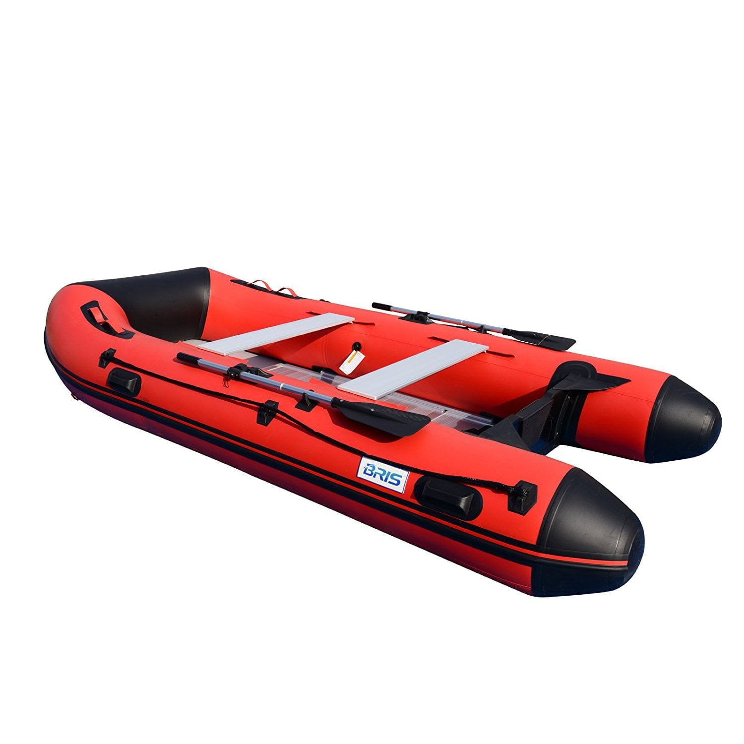 BRIS 12 Ft. Inflatable Boat Dinghy Raft Pontoon Rescue Dive Fishing Boat