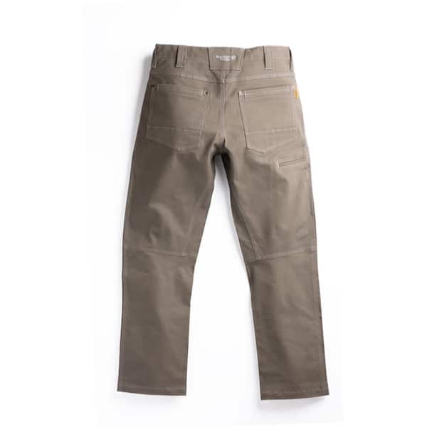 Dalton Men's 36 in. W x 33 in. L Cactus Cotton/Spandex Everyday Work Pant