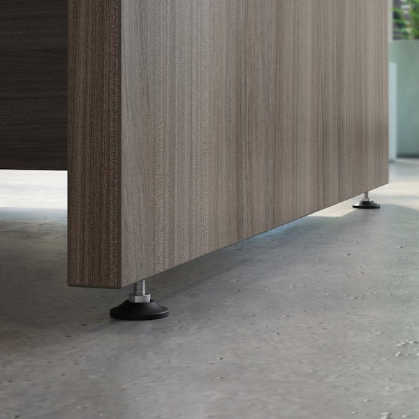 Affirm 59.055 in. Hudson Elm Computer Desk with Melamine Top