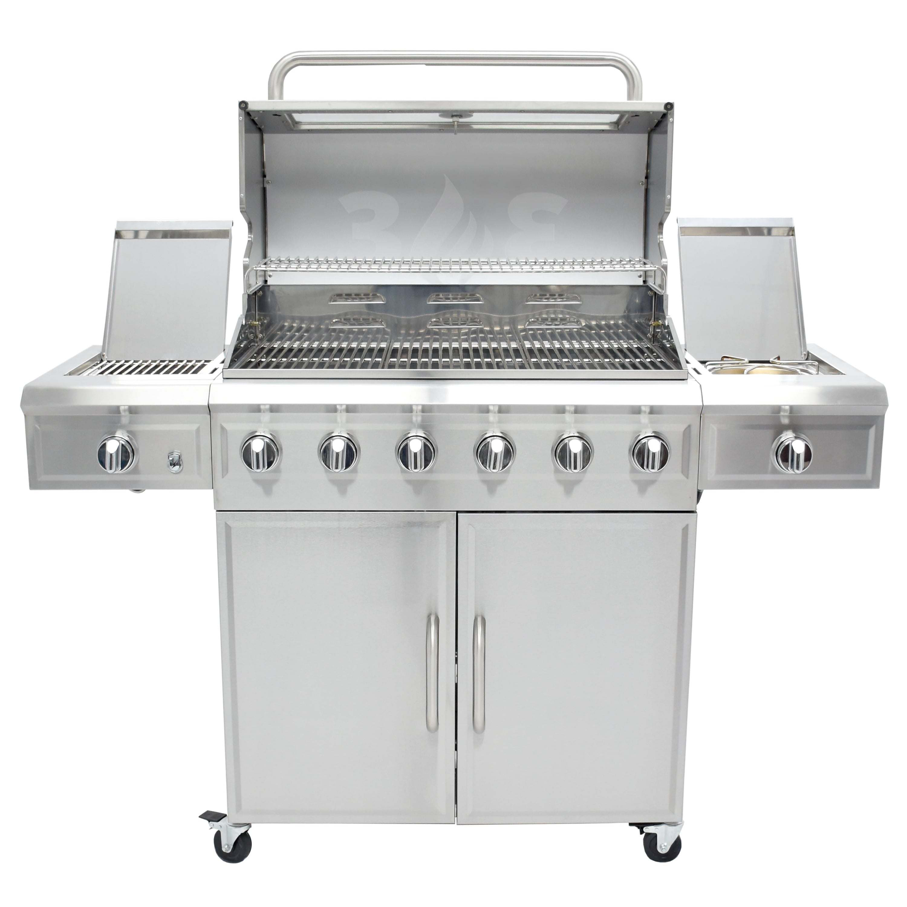 3 Embers 6 Burner Dual Fuel Gas Grill