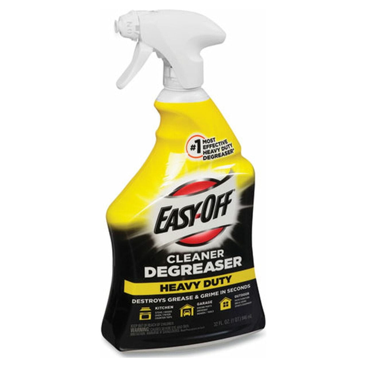 Easy-Off 6233899624 Heavy Duty Cleaner Degreaser Trigger Sprayer, 32 Oz