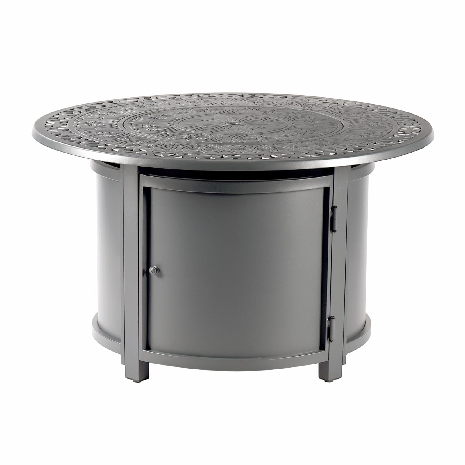 Oakland Living Lima 44 in. Round Propane Fire Pit Table