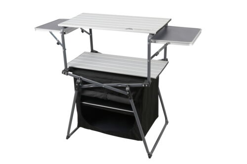 Kitchen Camping Table, Silver