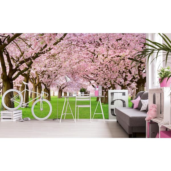 Cherry Trees Wall Mural