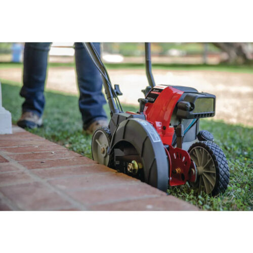 Troy-Bilt Walk-Behind Edger 30 cc 4-Cycle Gas 9 in. Dual-Tipped Steel Blade