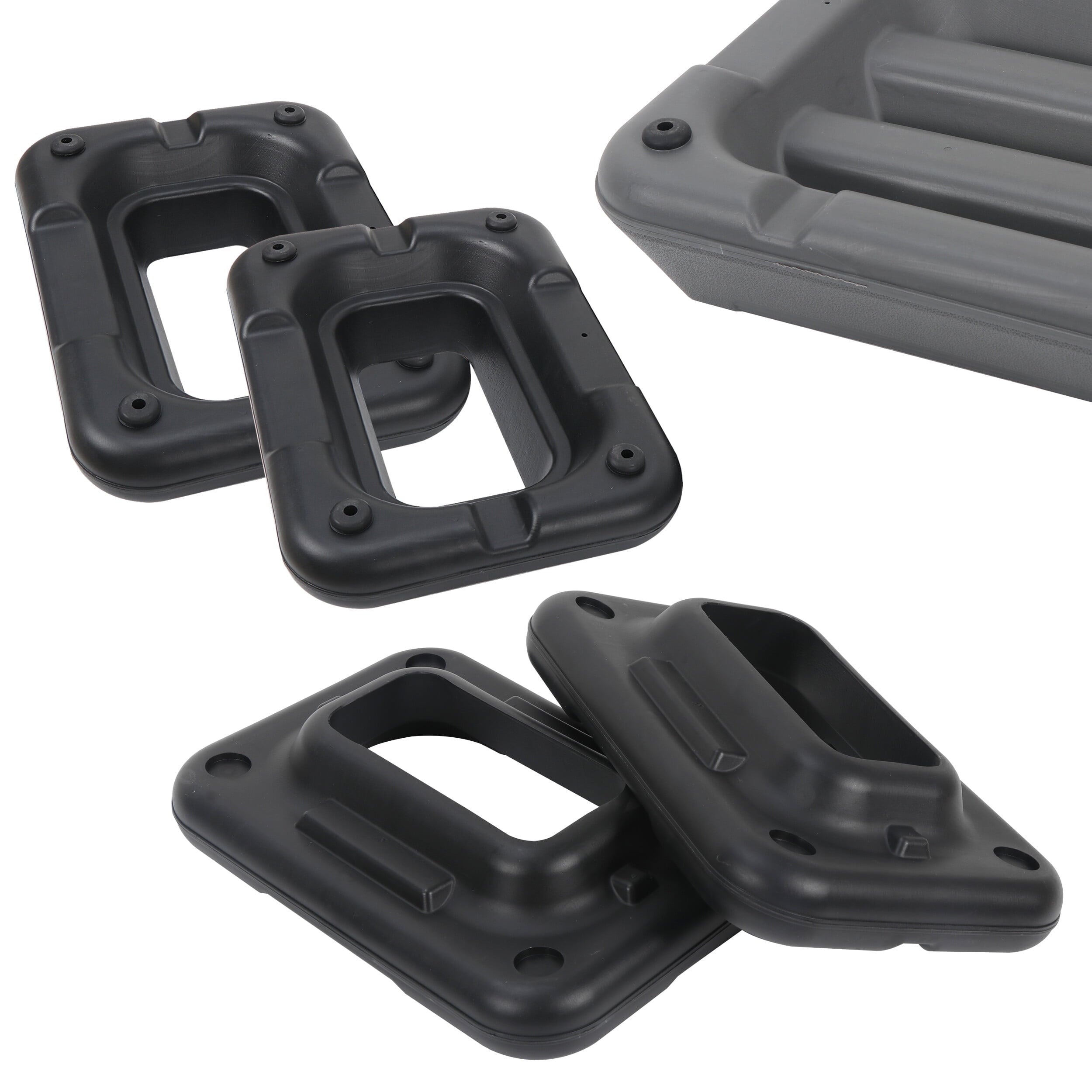 ZenSports 28'' Adjustable Aerobic Step Platform W/4 Risers, Exercise Workout Stepper Non-Slip Surface