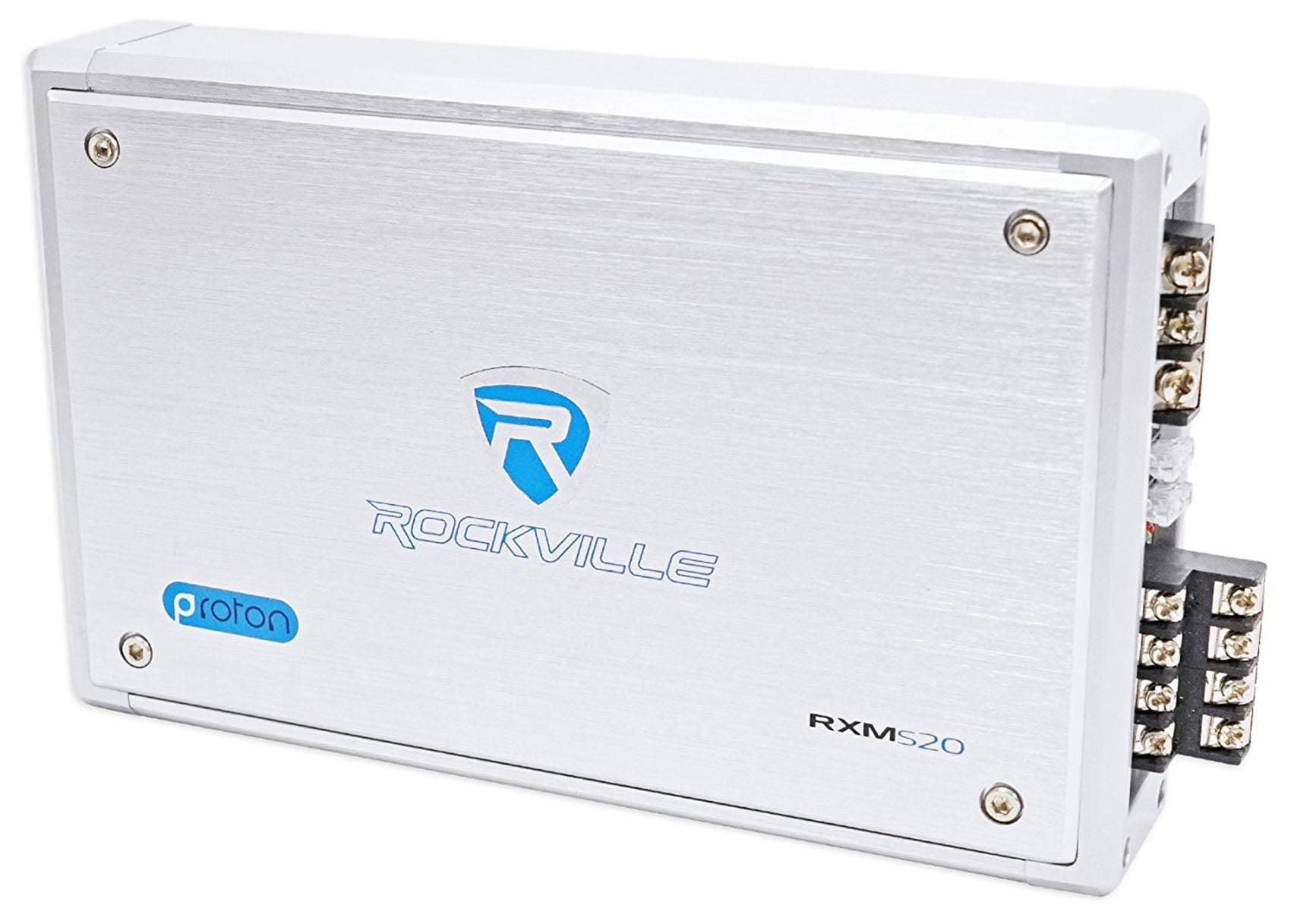 Rockville RXM-S20 Micro Marine/ATV Amplifier 1600w Max 4 Channel 4x100w