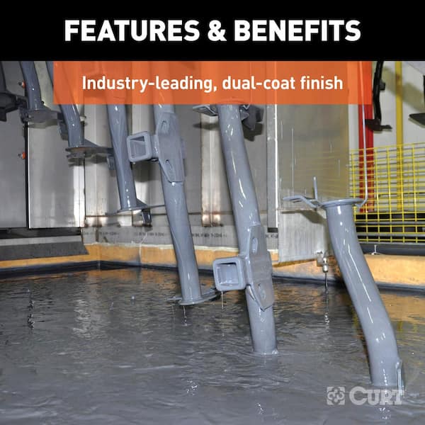 Class 3 Trailer Hitch, 2 in. Receiver, Select Toyota Highlander, Towing Draw Bar