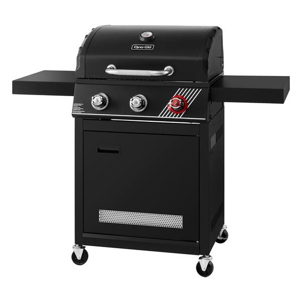 3-Burner Propane Gas Grill in Matte Black with TriVantage Multifunctional Cooking System