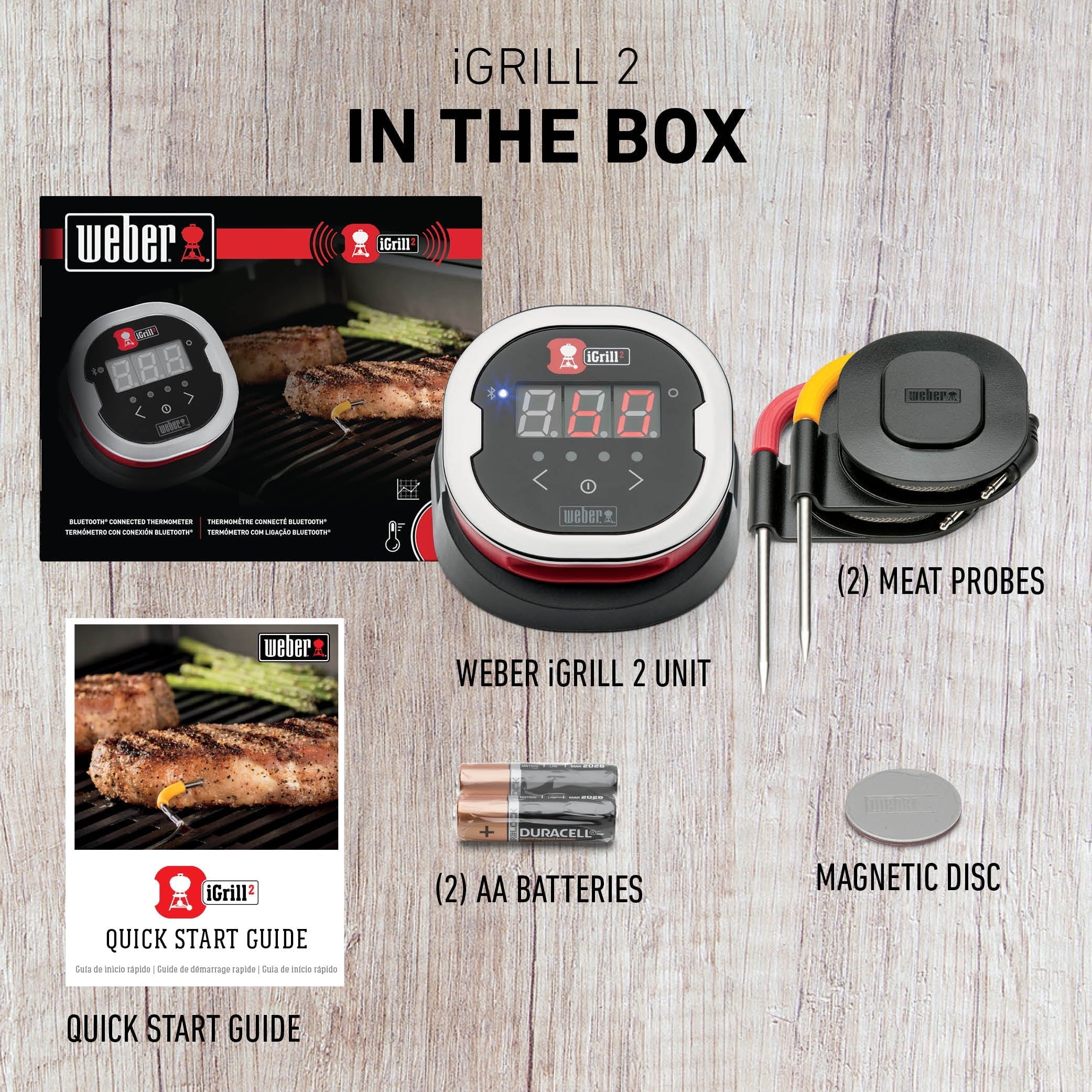 Weber iGrill 2 Smart Grilling Hub