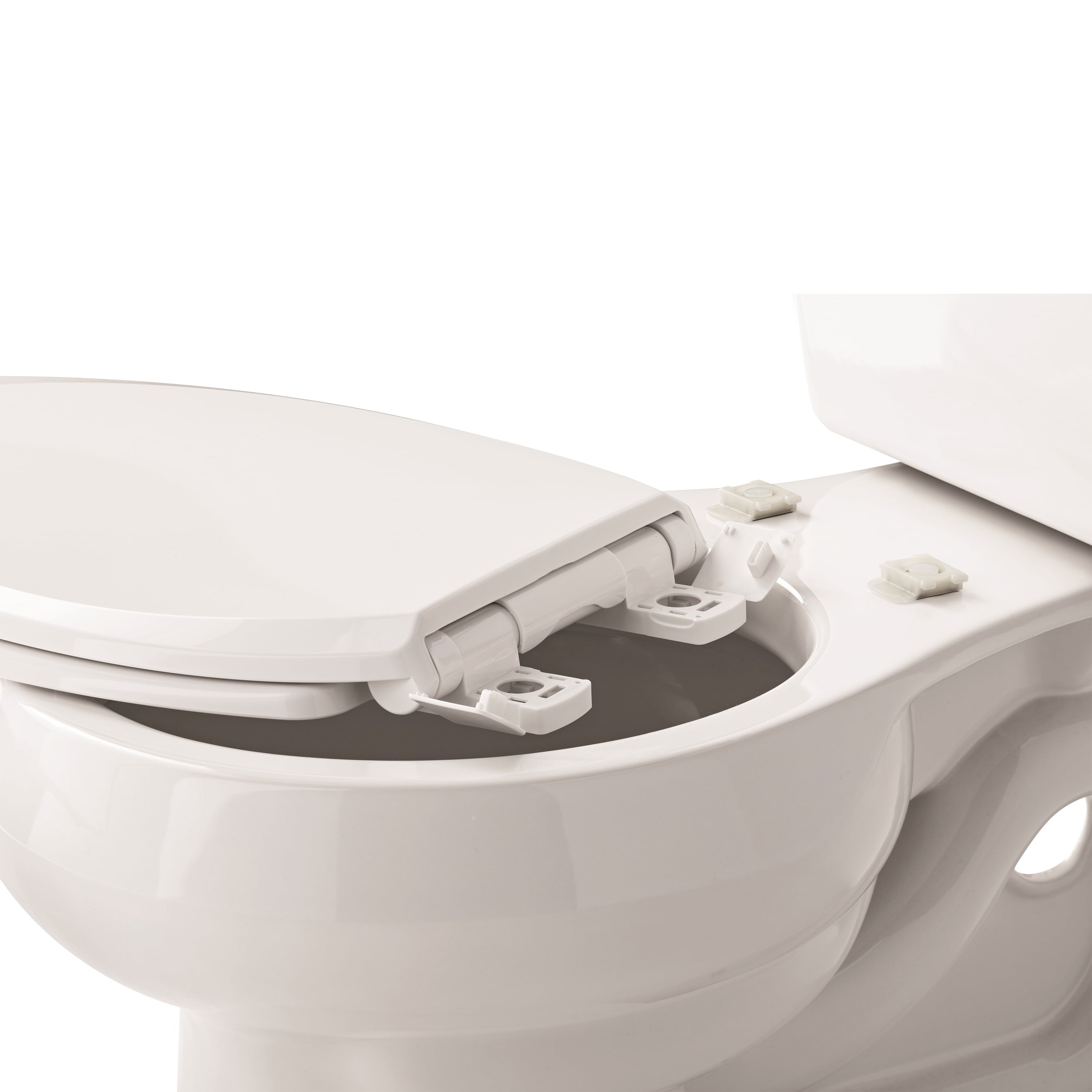 Mainstays Pp Elongated Toilet Seat W/t Child Seat