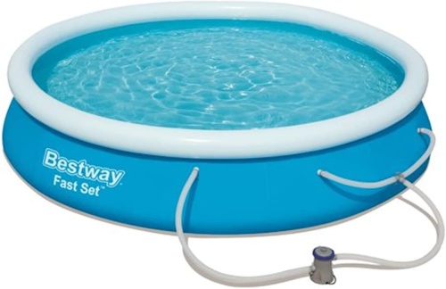 57275E Fast Set above Ground Pool, 12' X 30", Blue