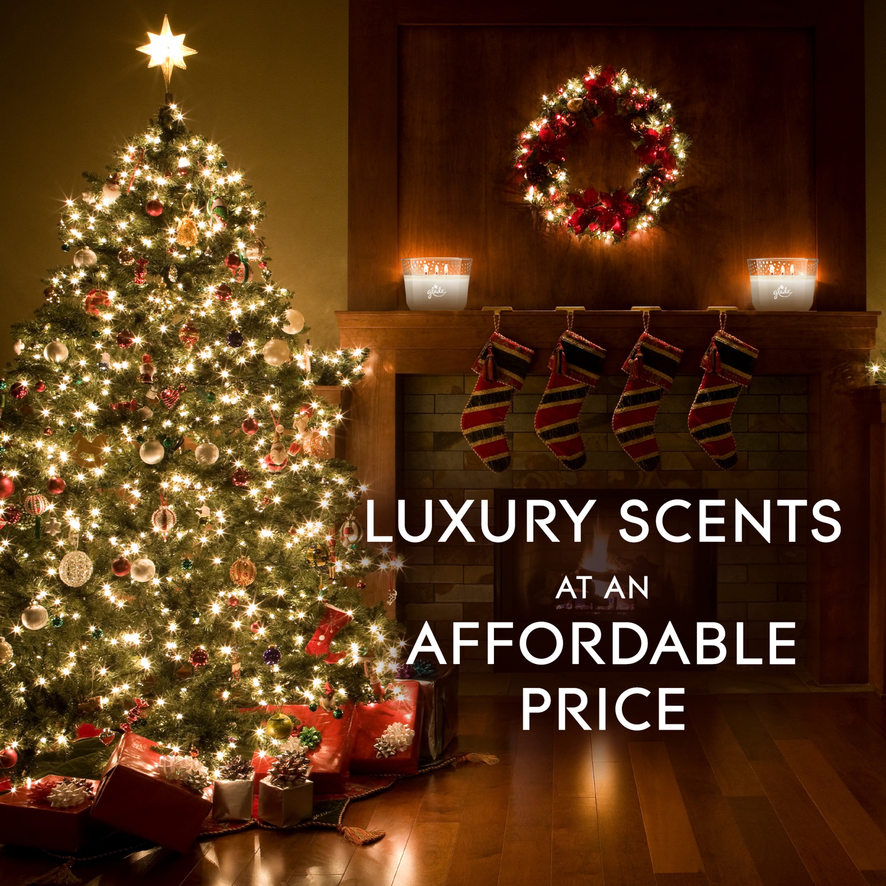 Glade PlugIns Scented Oil, Air Freshener, 5 Refills, Starlight & Snowflakes, 0.67 oz Each, 3.35 oz Total