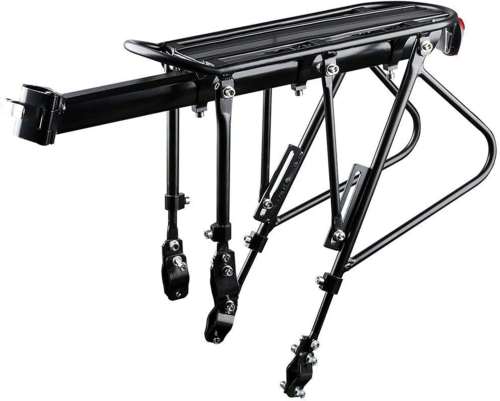 West Biking Bike Carrier Rack, 310 LB Capacity Solid Bearings Universal Adjusta.