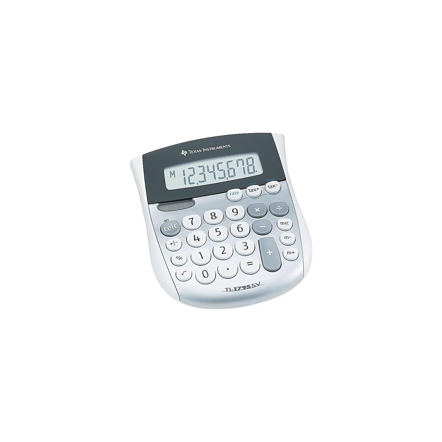 Texas Instruments TI-1795SV Minidesk Calculator, 8-Digit LCD