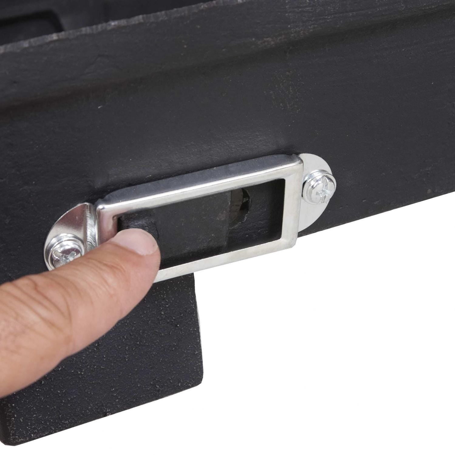 Allen Cast Iron Hibachi Tabletop Charcoal BBQ Grill