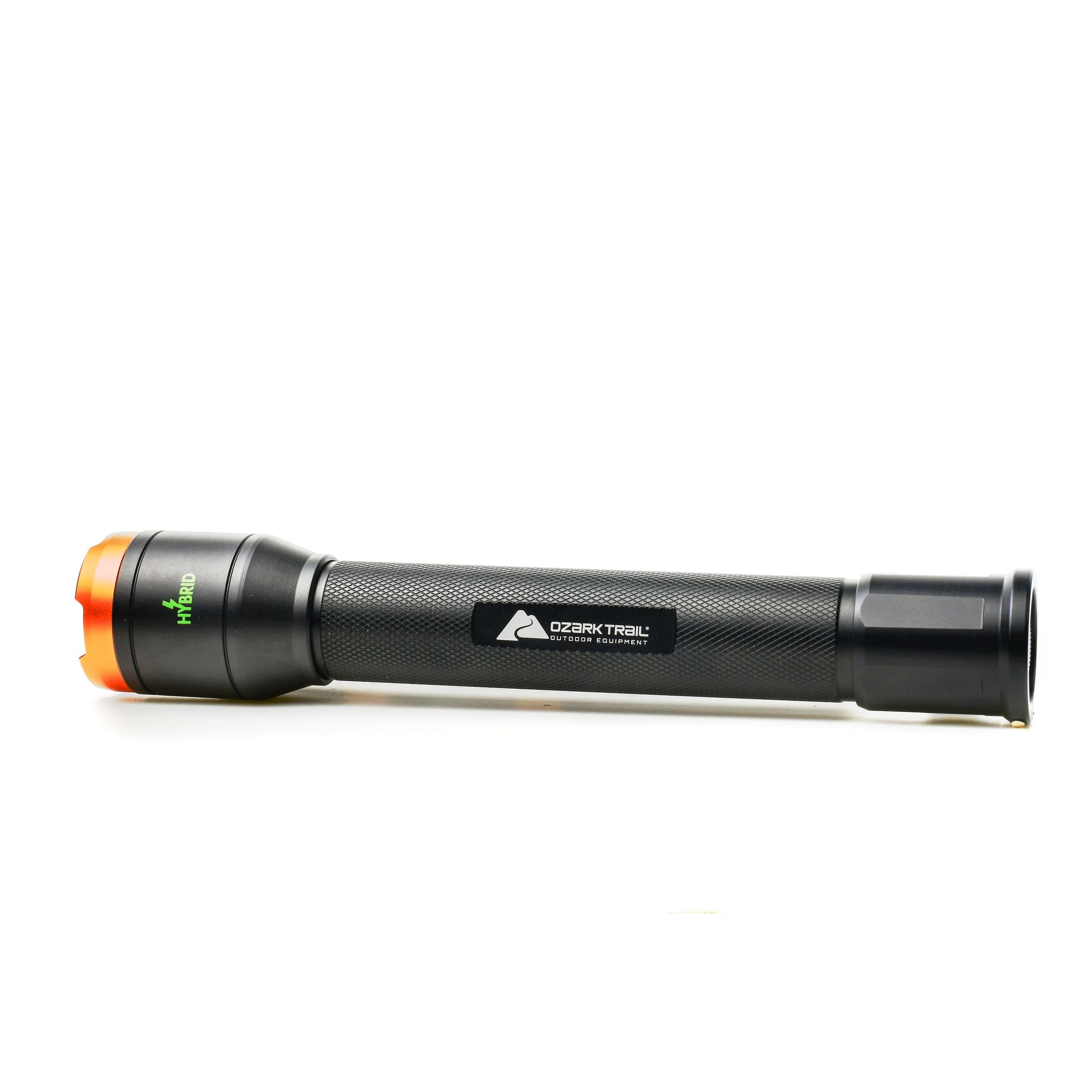 Ozark Trail 1600 Lumens LED Hybrid Power Flashlight (Alkaline and Rechargeable Battery Included)