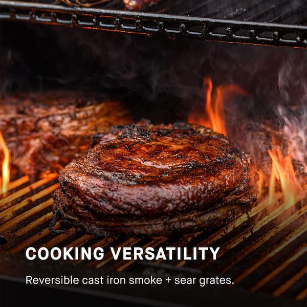 Gravity 800 Digital Charcoal Grill, Griddle and Smoker Combo in Black Plus Cover Bundle