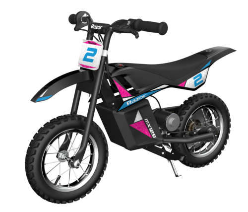 Razor 15118203 RMiniature Dirt Rocket MX125 Electric-Power<wbr/>ed Dirt Bike Black
