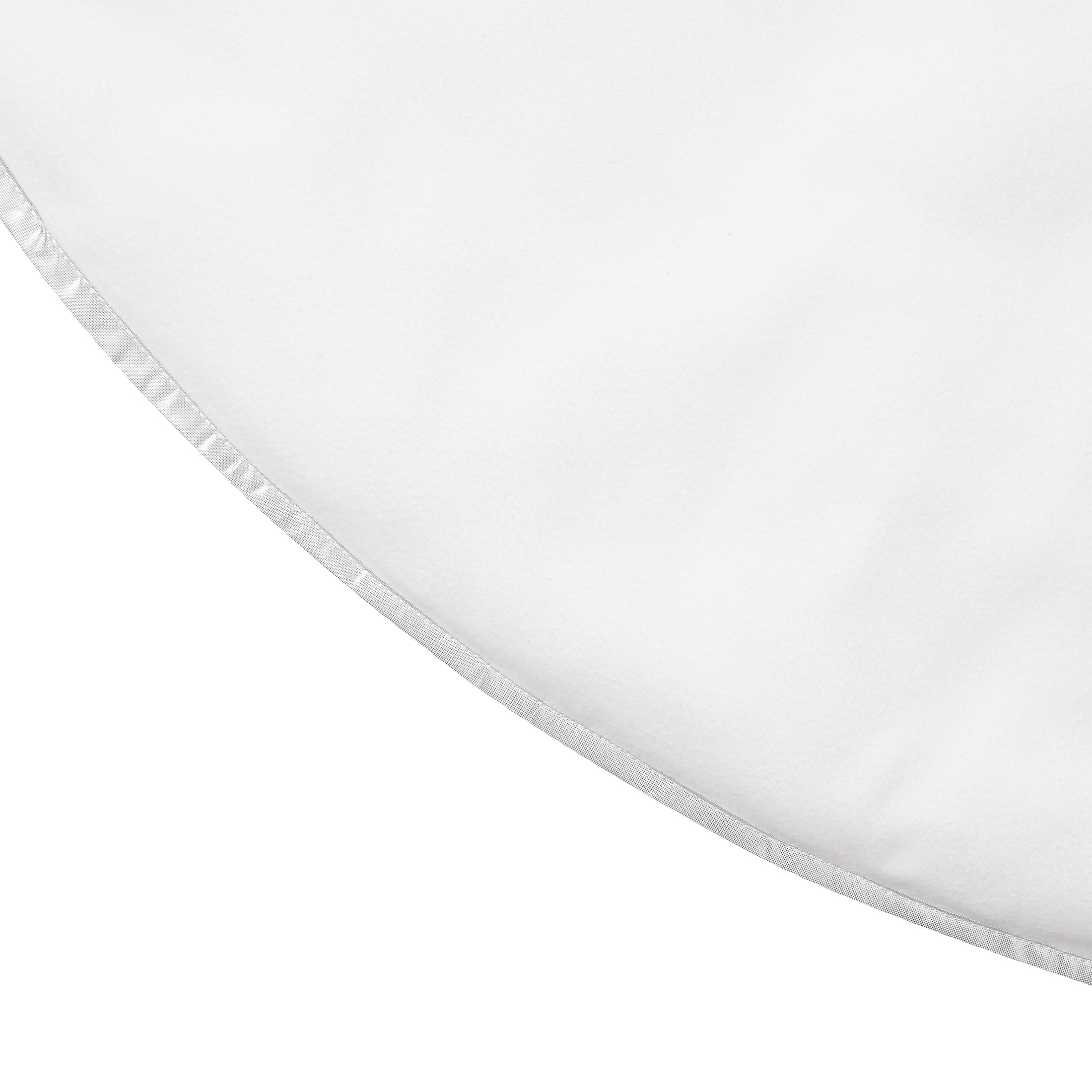 My Texas House Stephanie Ivory Beaded Christmas Tree Skirt, 52