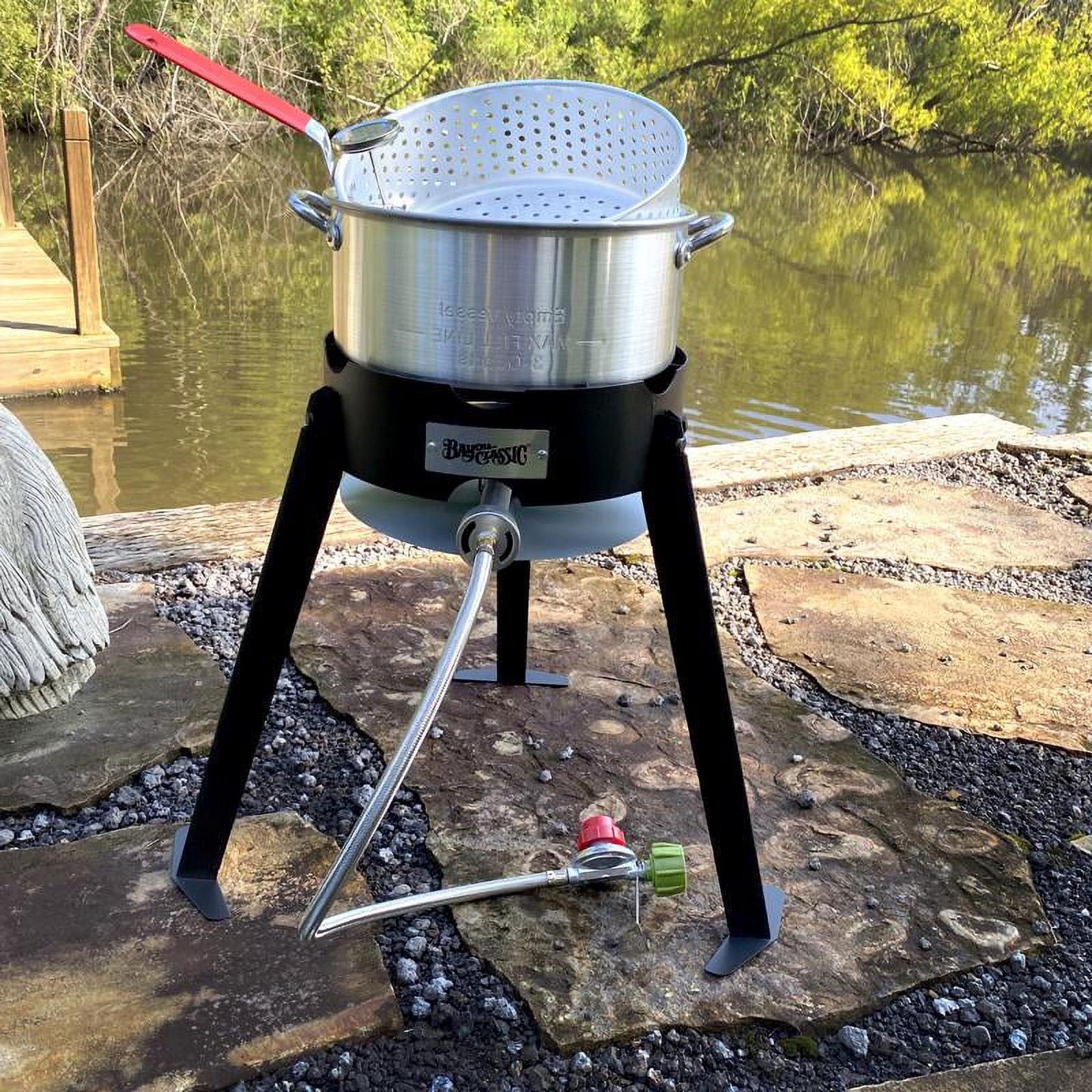 Bayou Classic Outdoor Aluminum Fish Cooker