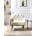 Muumblus Modern Accent Chair, Upholstered Single Sofa Chair Sherpa Arm Chair for Living Room and Bedroom, Comfy Armchair with Metal Legs, White Velvet