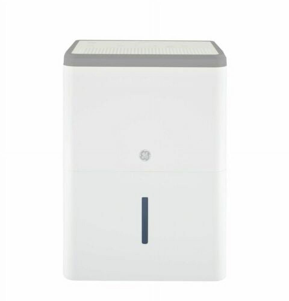GENERAL ELECTRIC 35-Pint Portable Dehumidifier with Drain, White, Factory Reconditioned