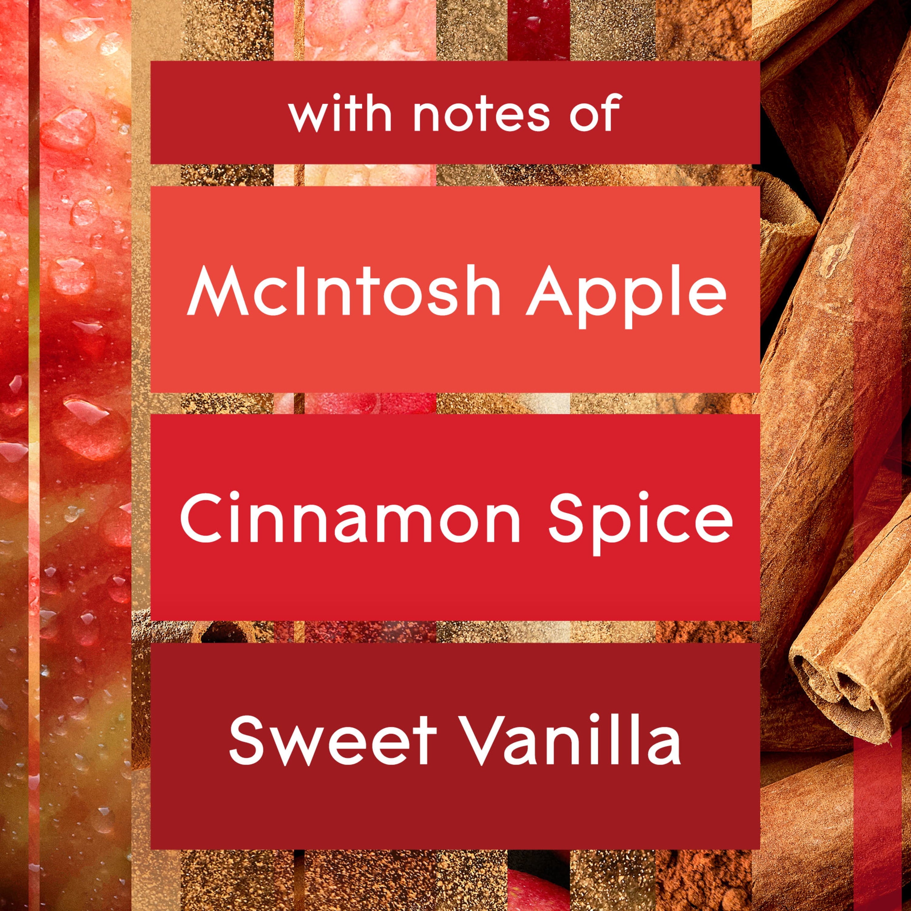 Glade PlugIns Refill 5 ct, Apple Cinnamon, 3.35 FL. oz. Total, Scented Oil Air Freshener