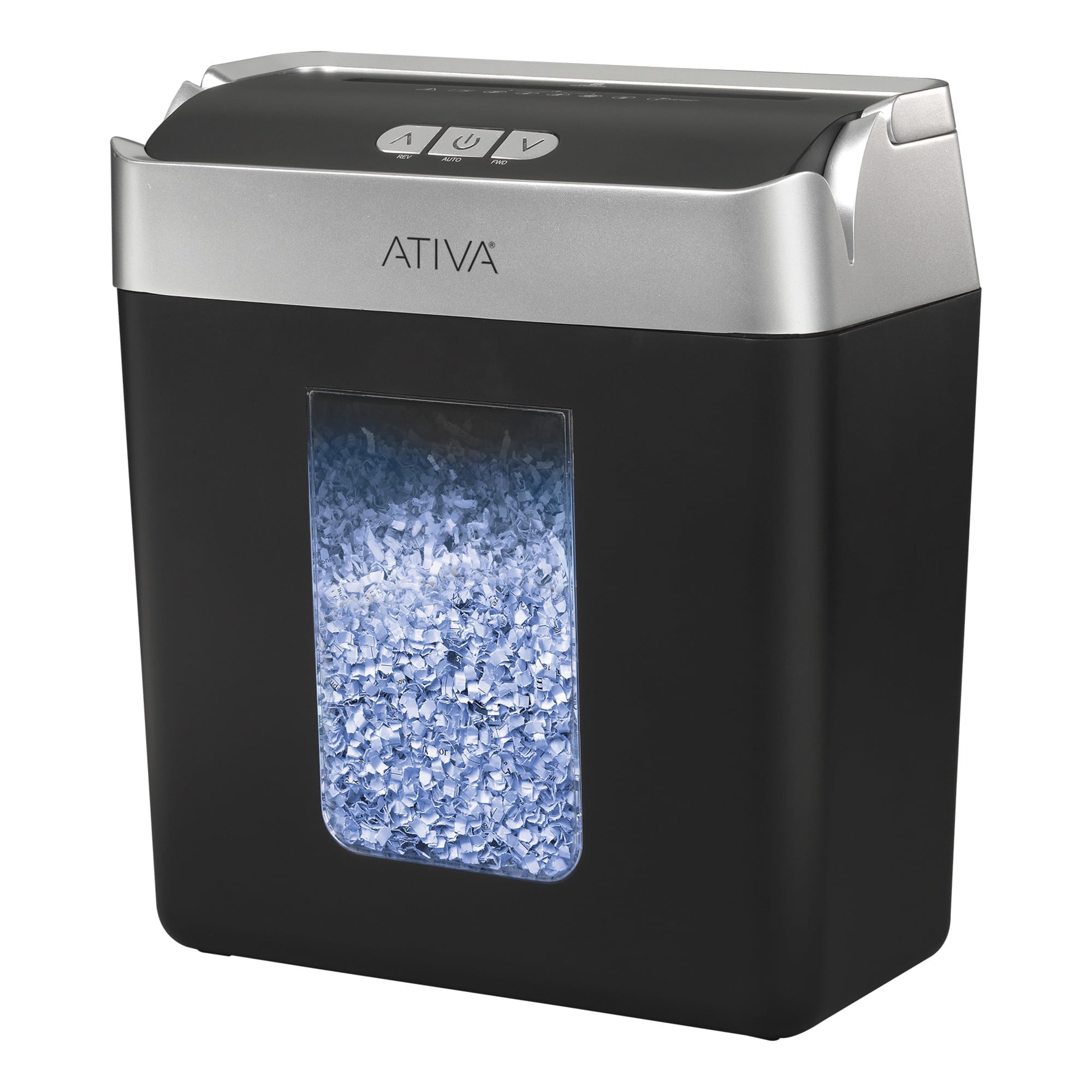 Ativa® 8 Sheet Micro-Cut Lift-Off Shredder With Handle, OMM83B
