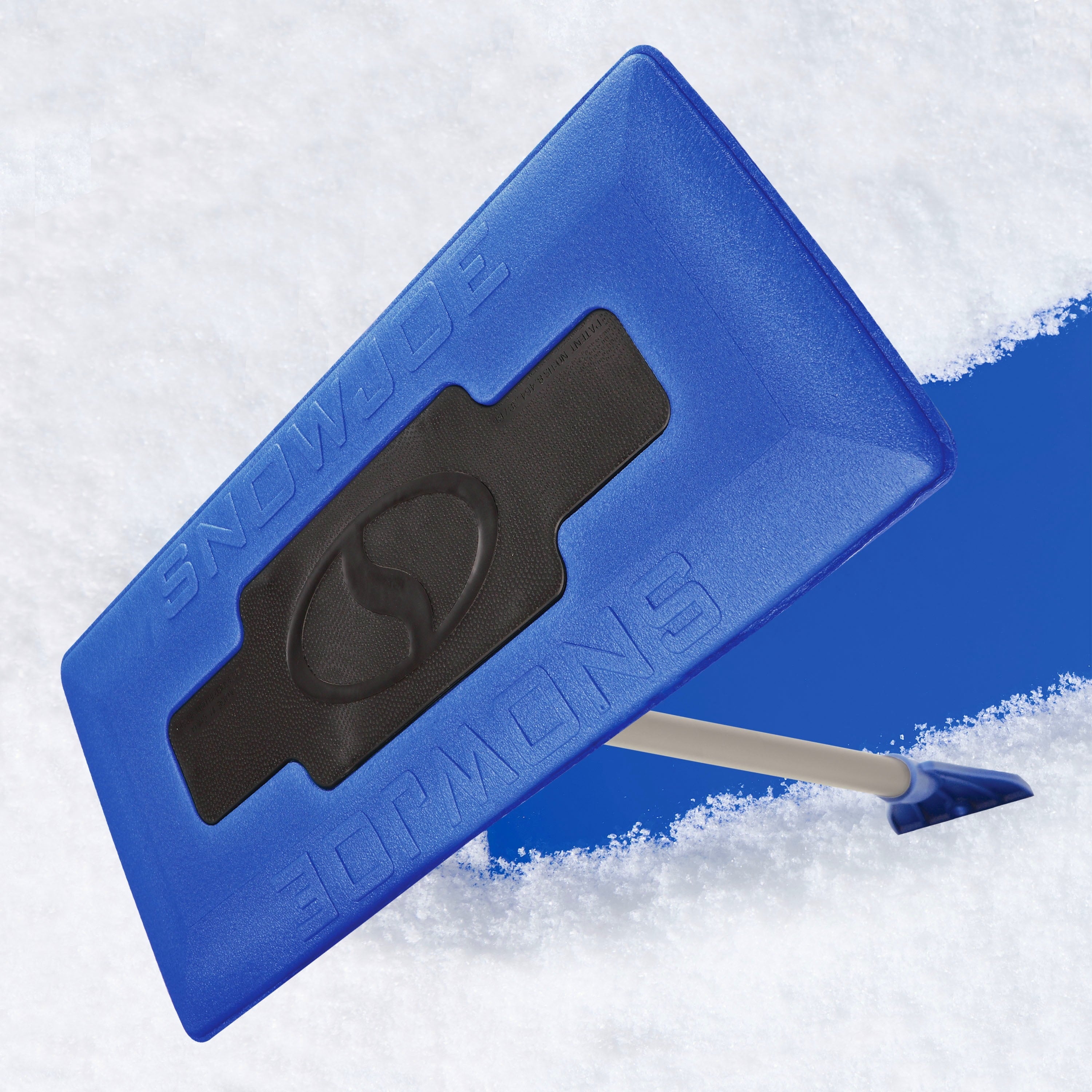 Snow Joe 2-in-1 Telescoping Snow Broom + Ice Scraper, 18-inch Foam Head