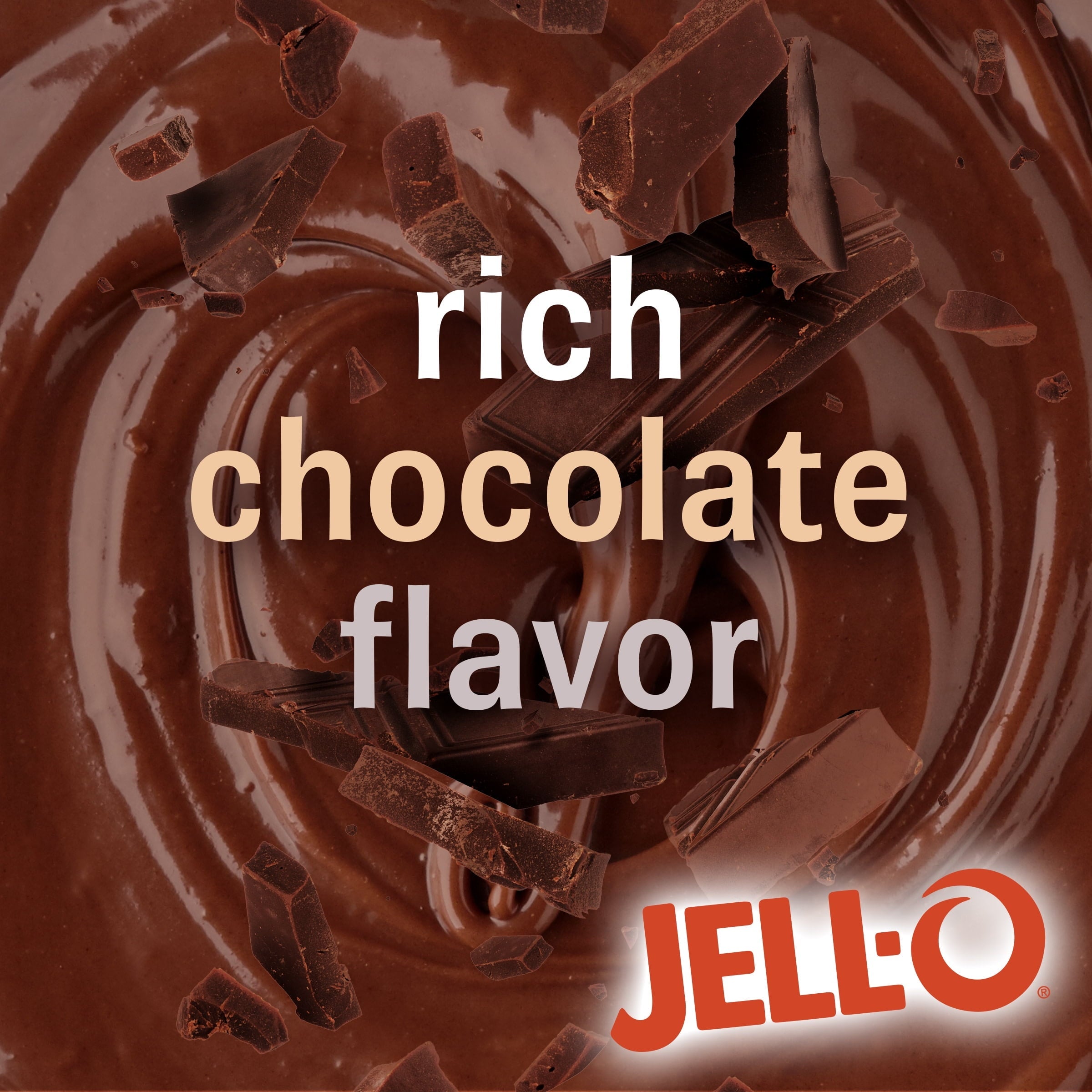 Jell-O Chocolate Instant Pudding Mix & Pie Filling, 5.9 oz. Box