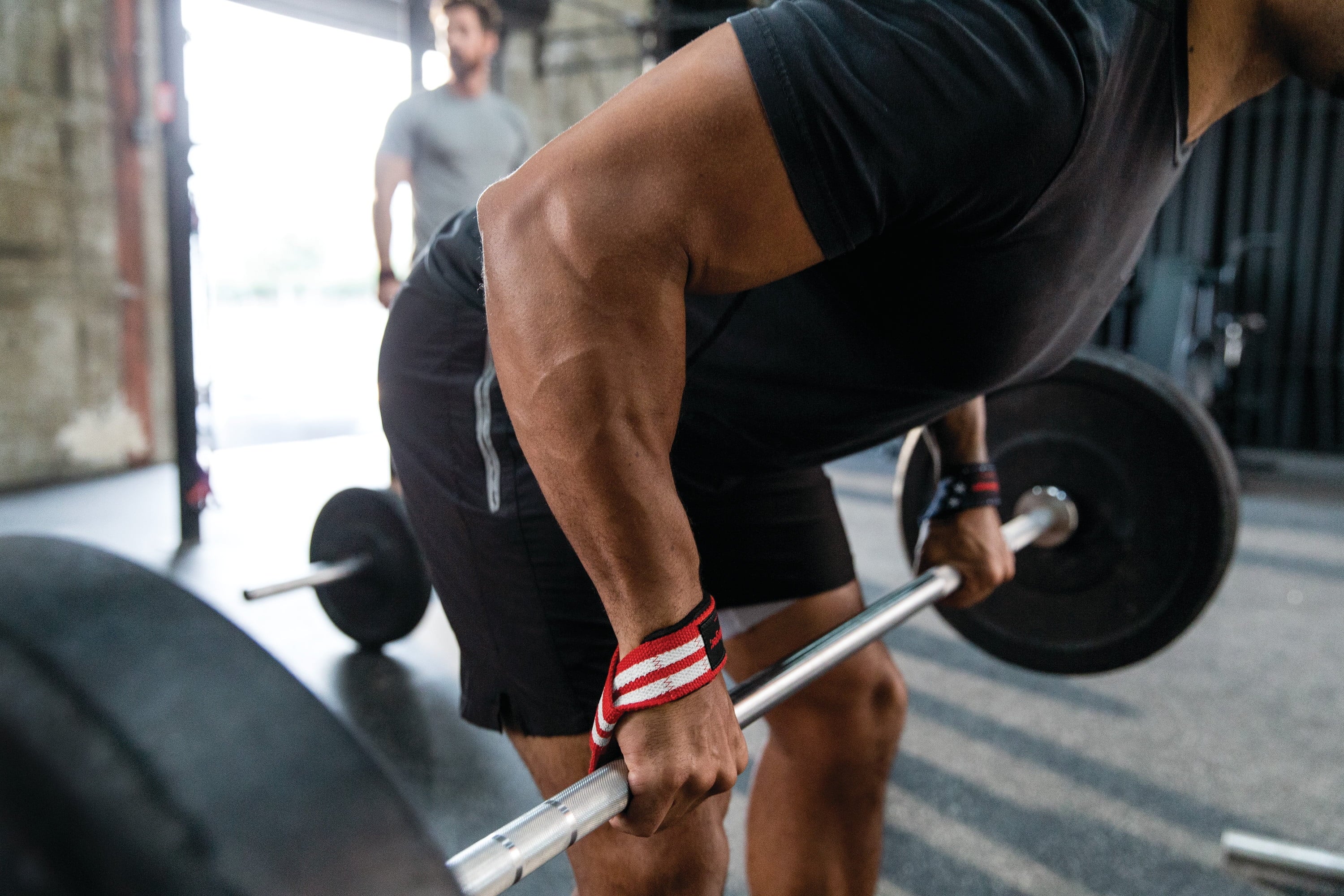 Harbinger Padded Cotton Lifting Straps Unisex Flag 21.5