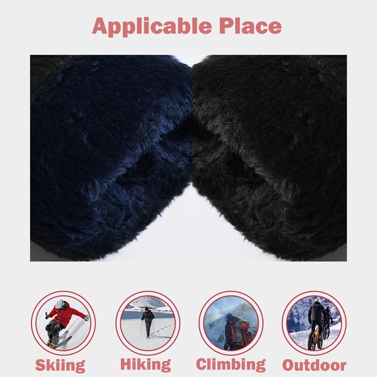 Fridja Girls Boys Snow Gloves Kids Ski Winter Gloves Waterproof Windproof Children Warm Gloves 6 up